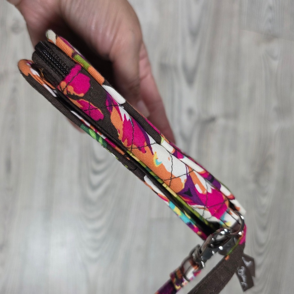 Vera Bradley Wristlet in English Rose - Picture 3 of 7